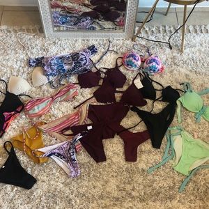 HUGE bikini bundle with over 10 pieces